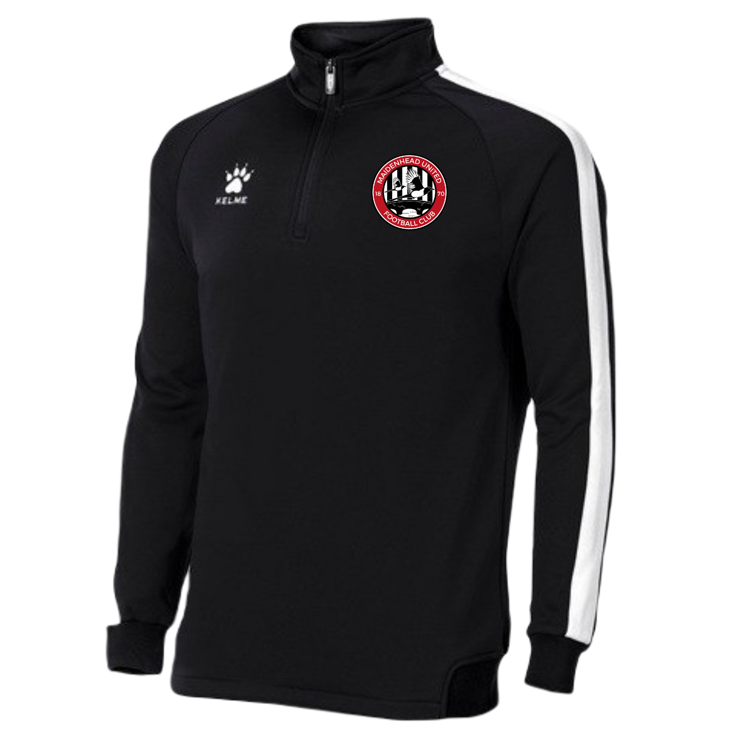 MUFC Global Half Zip Black