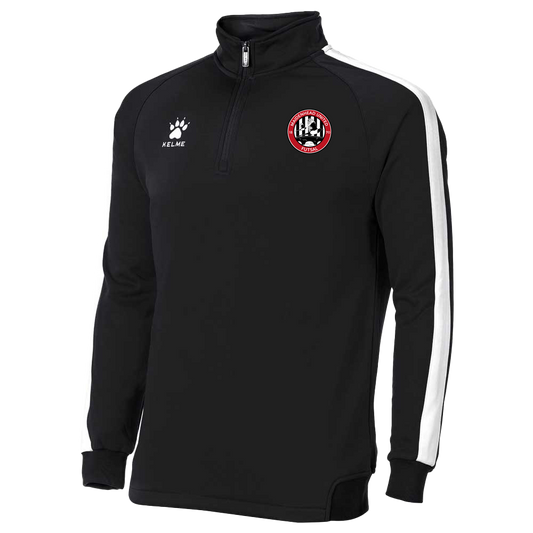 Futsal Global Half Zip Black