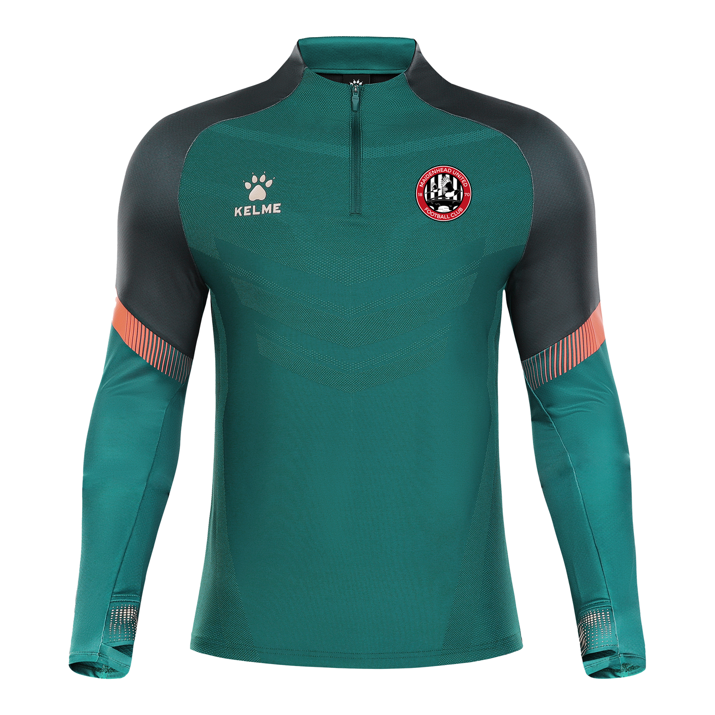 MUFC Training Warrior Half Zip-Green