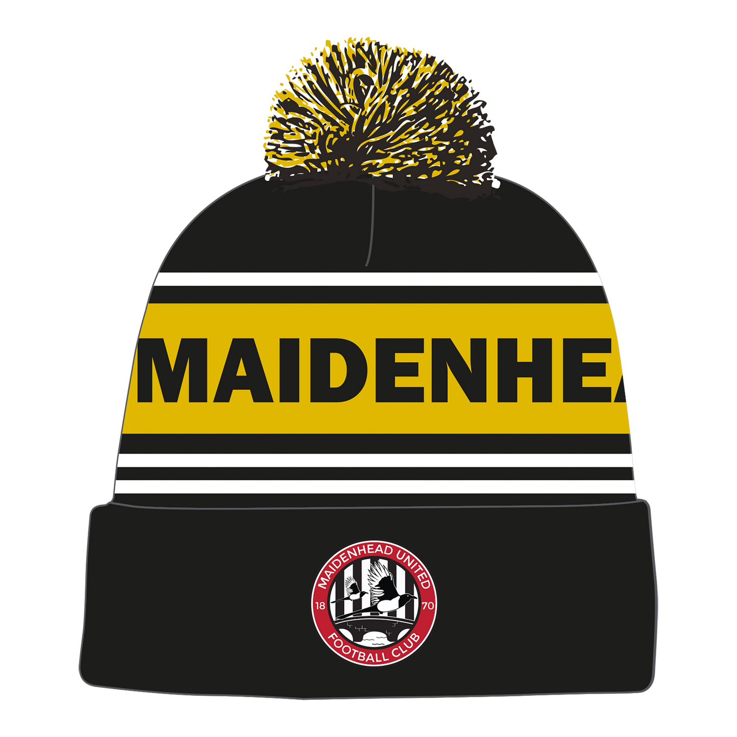 MUFC 'GOLD' Bobble Hat- MUFC GOLD MEMBERS ONLY